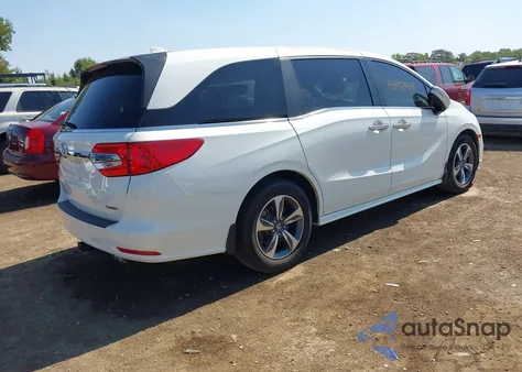 2019 Honda Odyssey Touring from USA, damaged, VIN 5FNRL6H81KB024873